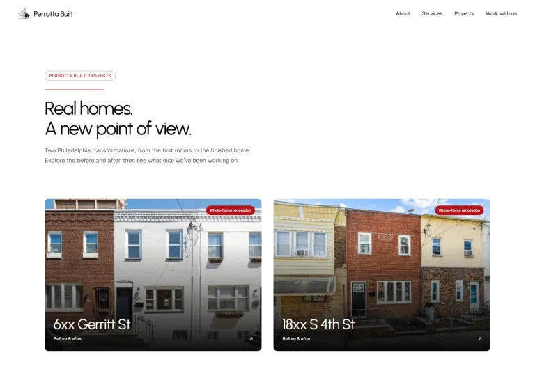 Perrotta Built project gallery